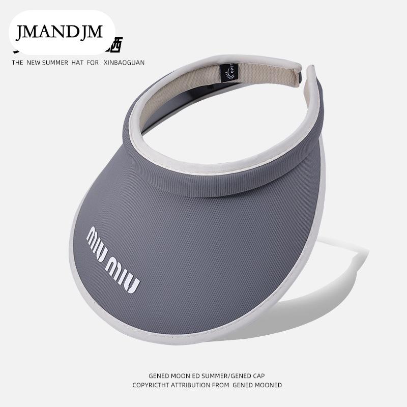 Летняя солнцезащитная шляпа с пустым верхом, корейская версия, универсальная шляпа с жемчугом, женская виниловая шляпа с большим карнизом и повязкой на голову, солнцезащитная шляпа