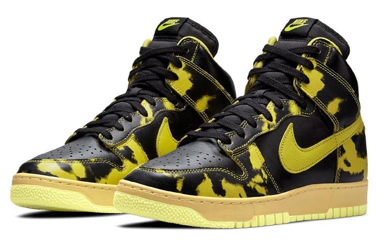 Nike Dunk High 1985 'Желтый Acid Wash' DD9404-001