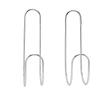 2 Pieces Water Pipe Hook, Strong Load Bring and Flexible Installation 304 Stainless Steel Water Pipe Hook for Drill Cables