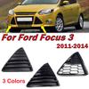 Для Ford Focus 3 Решетка 2011-2014 Автомобильный Передний Бампер Треугольная Накладка Решетка с Сотовым Отверстием Авто Аксессуары BM51-17K946 BM51-17K947