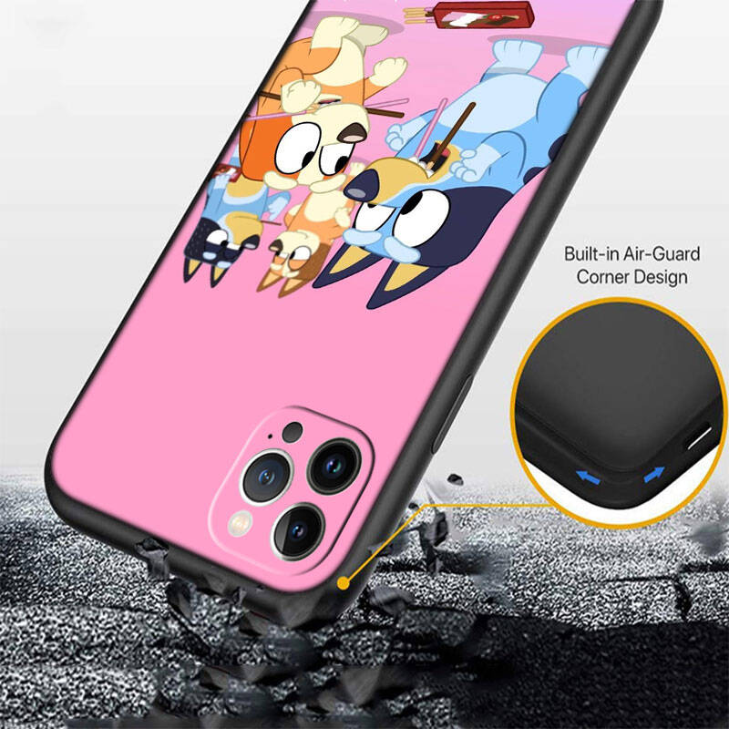 Синий чехол для телефона Bluey MH23 для Samsung S20 S21 S22 S23 S24 FE Ultra Plus Lite S21S A55 A07 A17 F06 F16 M06 M16 M56 A36 A37 A57