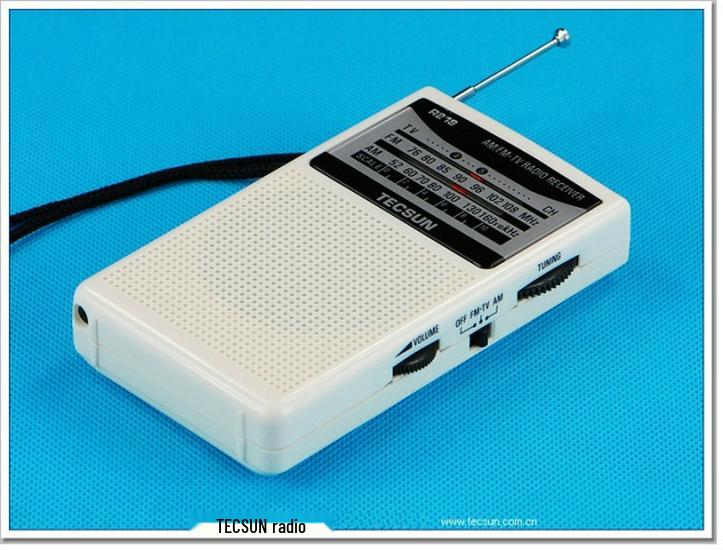 Карманный FM/AM радиоприемник Tecsun R-218