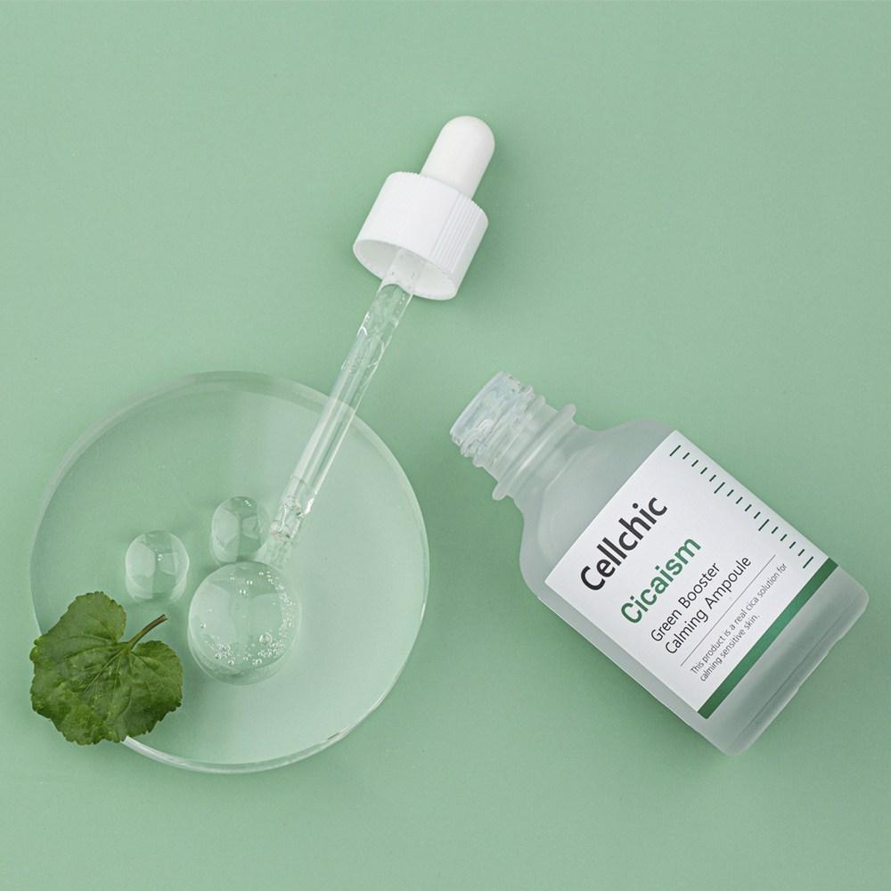 Cell Chic Cicism 4-piece Set Toner + Ampoule + Moisturizing Cream + Intensive Cream, 1 Piece