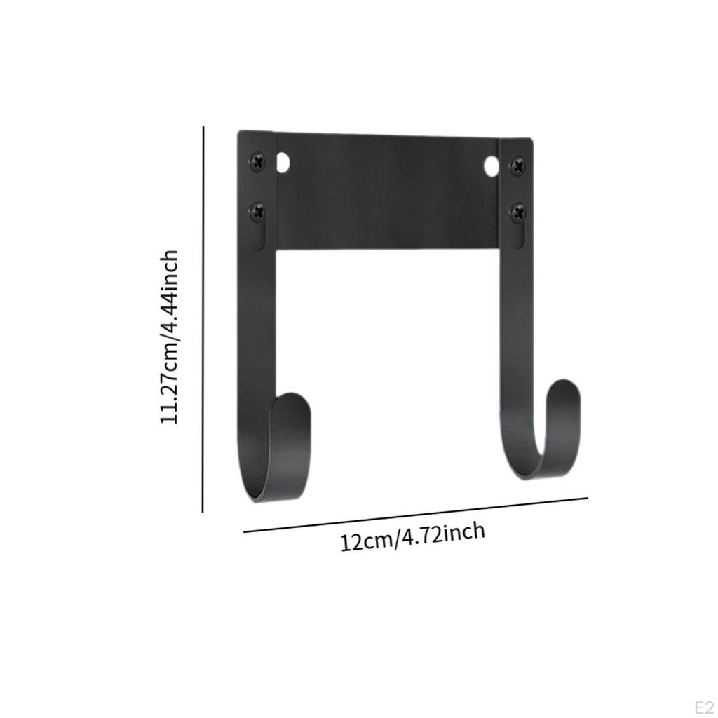 Wall Mounted Ironing Board Hanger Holder Hook Versatile Storage Shelf Heavy Duty Organizer Hanging