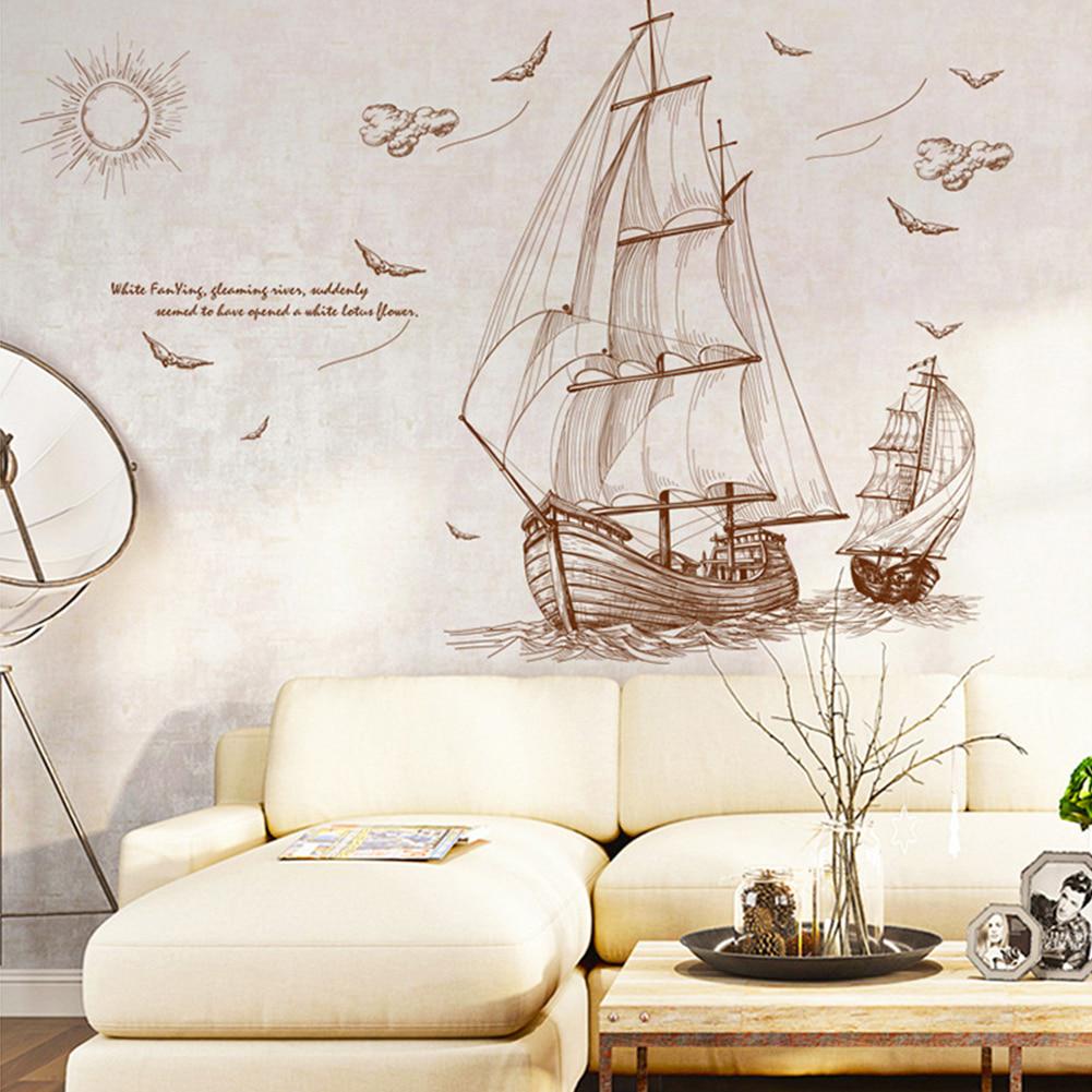 Водонепроницаемая наклейка для декора стен