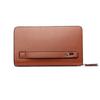 Men's Soft Leather Commuter Handbag and Clutch – Long, Casual Zipper Wallet