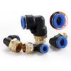Thread Pipe Coupler Pneumatic Quick Connector Hose Tube Air Fitting Tube Plastic Quick Connector