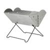 Uco Outdoor Camping Fire Stand Flat Pack Portable Grill Fire Pit with Dedicated Storage Case Japanese 27175 Stainless Steel & [Genuine Product]