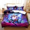 Новый игровой комплект постельного белья Teamfight Tactics, пододеяльник, одеяло, комплект постельного белья, пододеяльник, наволочка, размер King Queen Twin, для мальчиков и девочек, для взрослых