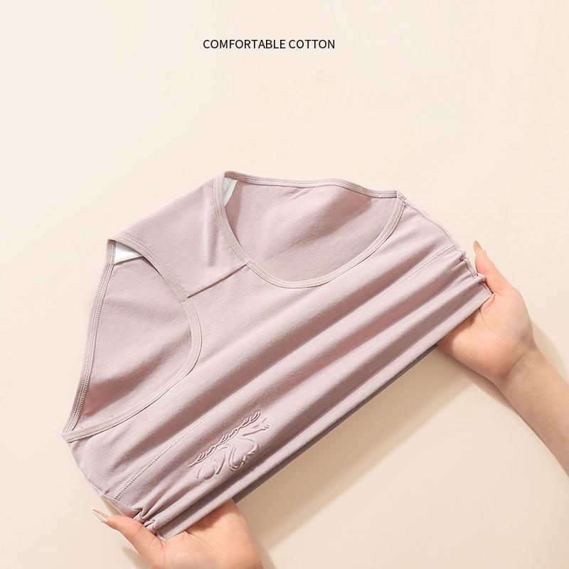 Большие размеры, 4 шт., хлопковые женские трусики с высокой талией, формирующее белье, дышащие трусики, женские трусы, утягивающее женское белье