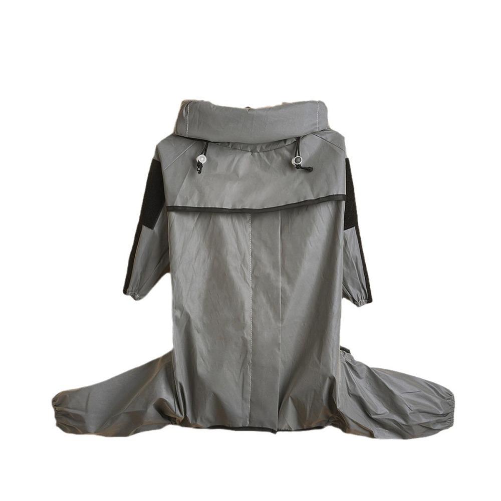 Reflective Pet Jacket Waterproof Dog Jumpsuit Dog Clothes Large Dog Raincoat Medium Large Dog