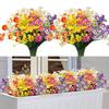 1 Bundles Artificial Daisies Fake Flowers Porch Home Wedding Decor Home Decoration Artistic Ornaments Exquisite Workmanship