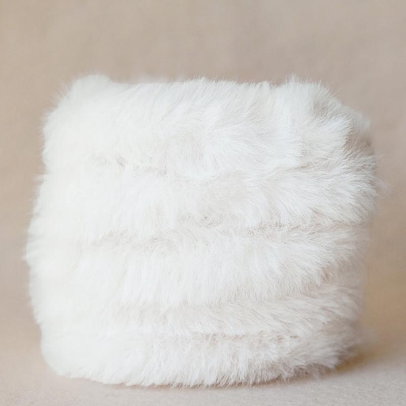 1 шт., искусственная кроличья шерсть, пушистые игрушки, материалы, плюшевые куклы, скручивающие палочки, 40 мм