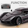 ABAX1 1/24 JESKO Supercar Model Alloy Cast Toy Car Simulation Sound and Back Pull Children's Toy Collection Birthday Gift