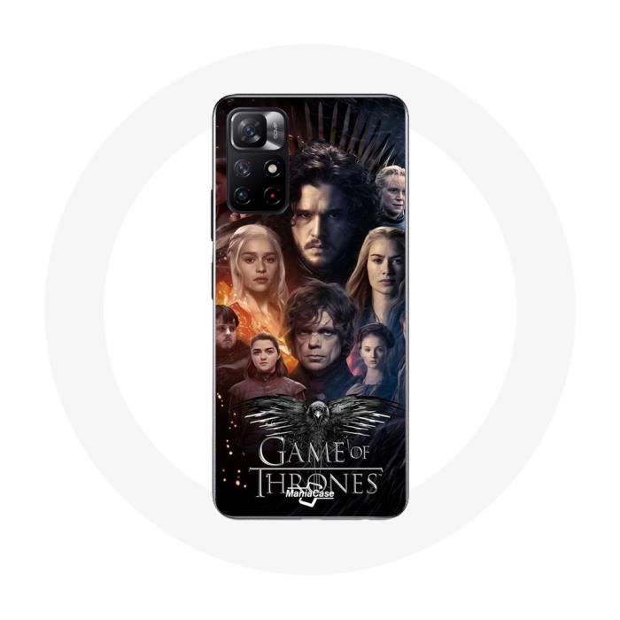 Coque - Game of Thrones - Xiaomi Redmi Note 11s 5G - Souple - Gris - Protection et décoration