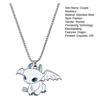 Cartoon Black White Dragon Necklace Hip Hop Style Couple Lovely Necklace Fashion Jewelry Accessories