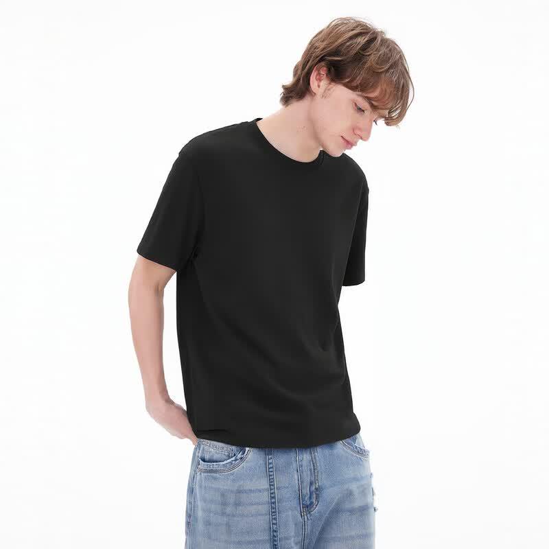 Men's Basic Crew Neck Short Sleeve T-Shirt