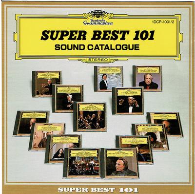 CD РАЗНЫЕ ИСПОЛНИТЕЛИ - Super Best 101 - Звуковой каталог POCG50006 Deutsche Grammo 1997 Япония Классика Б/У