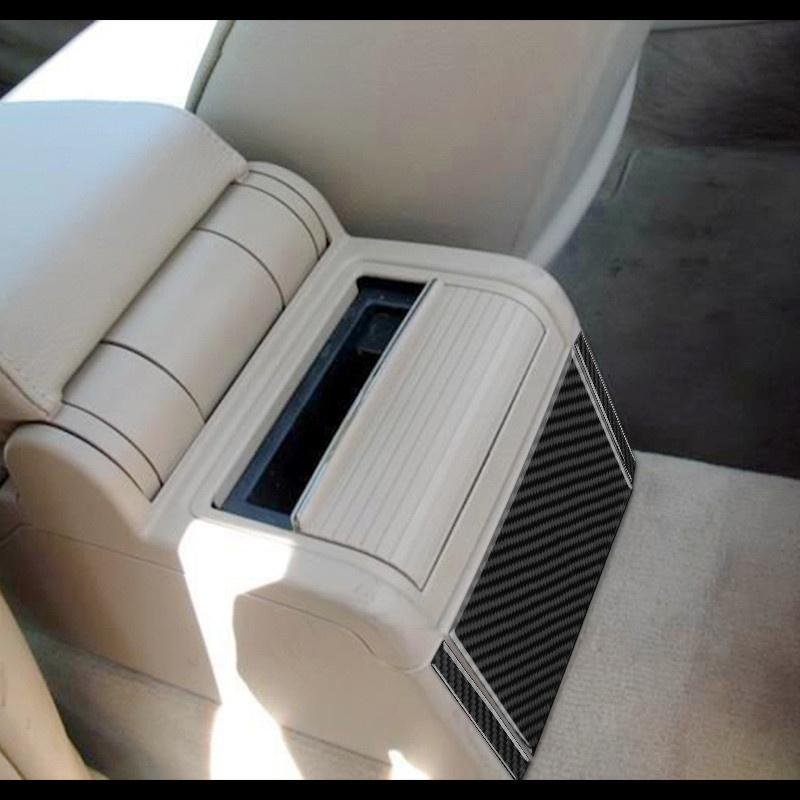 Carbon Fiber Stickers Air Outlet Air Conditioner Vents Modification Cover Trim Strips For BMW 3 Series E46 Car Inner