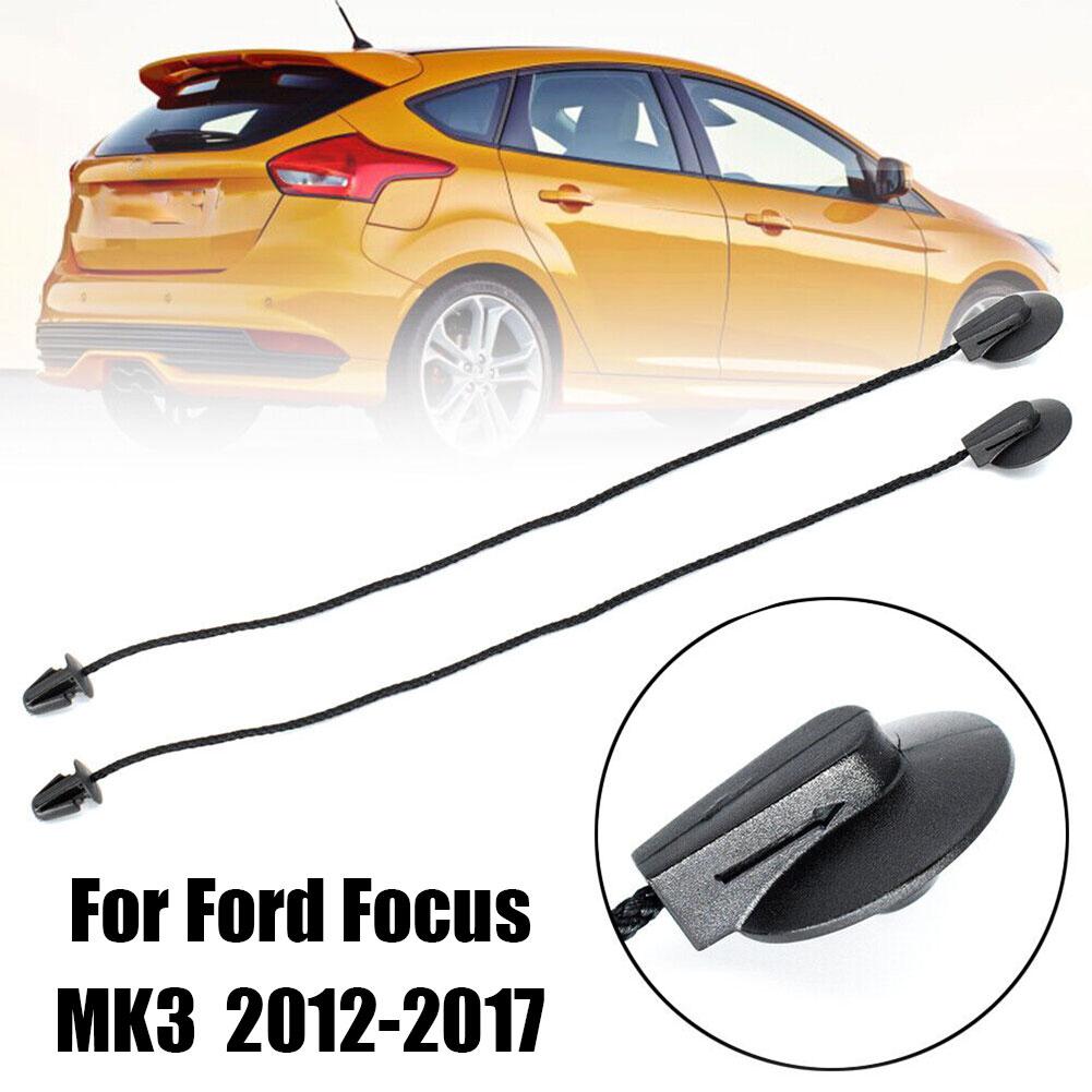 2 шт. для Ford задняя полка багажника шнур для Ford Focus MK3 люк полка лоток крышка ремень шнур клипсы