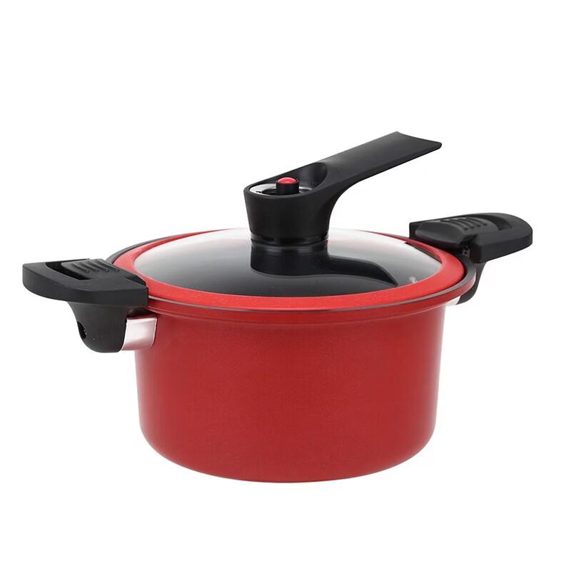 DESLON 6L 28cm Fine Iron Non-Stick Micro-Pressure Cooker
