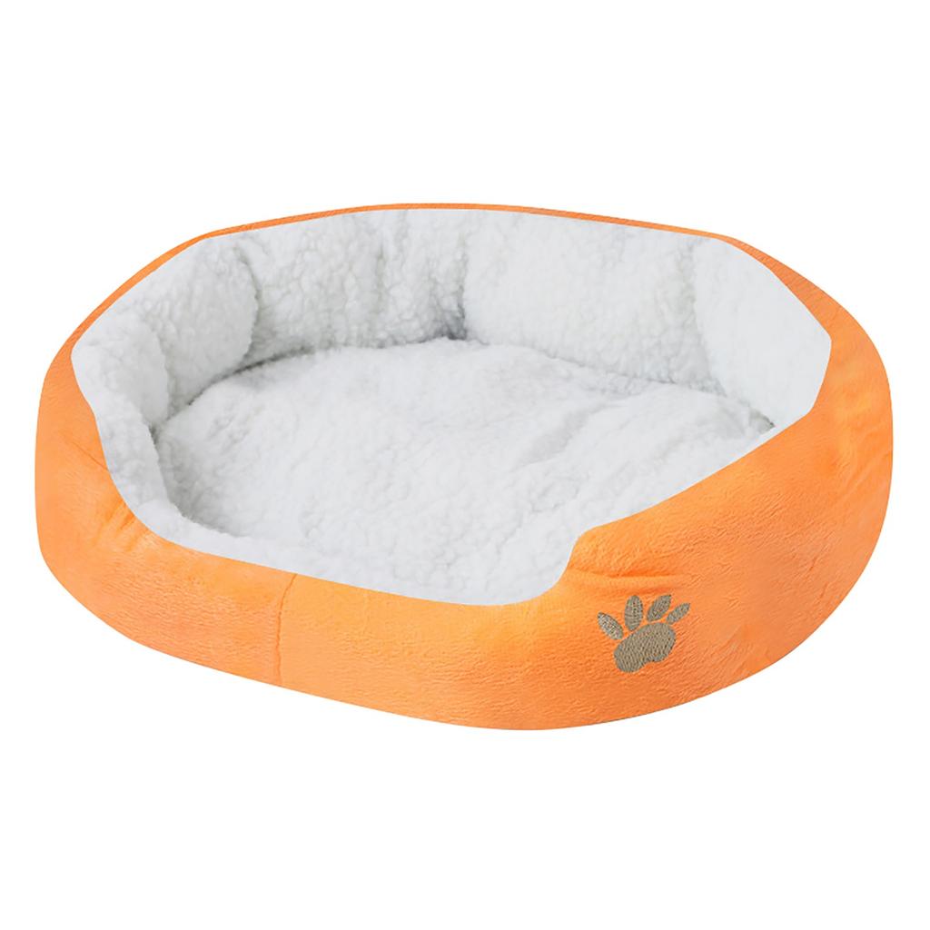 High Quality Round Or Elliptical Fleece Bed, Suitable For Cats Or PuppiesJ