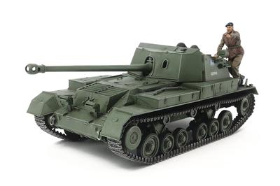 Tamiya 1/35 Военная миниатюра Серия Нет. 356 Британская самоходная противотанковая установка Archer Пластиковая модель 35356