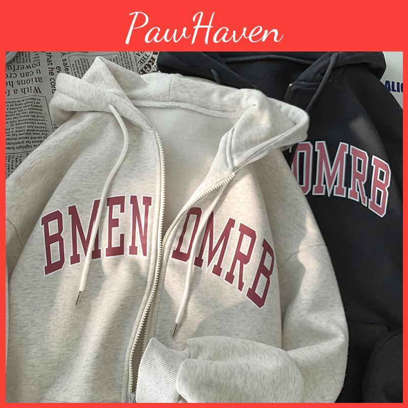 Long Hooded Women V Sleeve Neck Loose Pullovers Female Tops Solid Color Sweatshirts