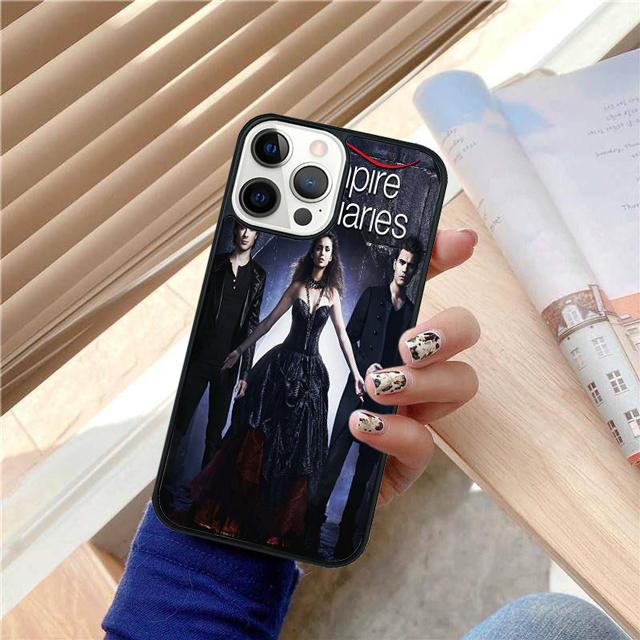 Чехол-накладка с принтом «Дневники вампира» для iPhone 17 Air 15 16 14 13 12 Pro Max 11 Pro Max Plus Чехол для телефона