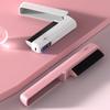 Foldable Hair Straightener Comb 3 Temperatures LED Display Fast Heating USB Rechargeable  Ionic Hot Brush Electric Hair Styling Detangling Comb