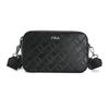 New WHITE PU With Synthetic Leather Crossbody Bags Regular Women's Jet Black F13W543164FBK