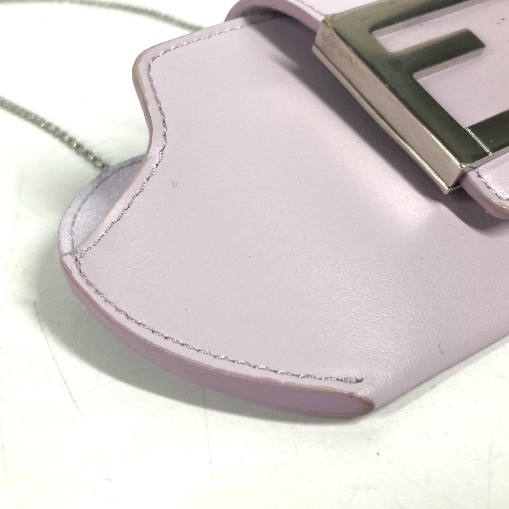 Fendi 7AS069 Футляр для очков Солнцезащитные очки Футляр для очков с логотипом FF С цепочкой Мешочек