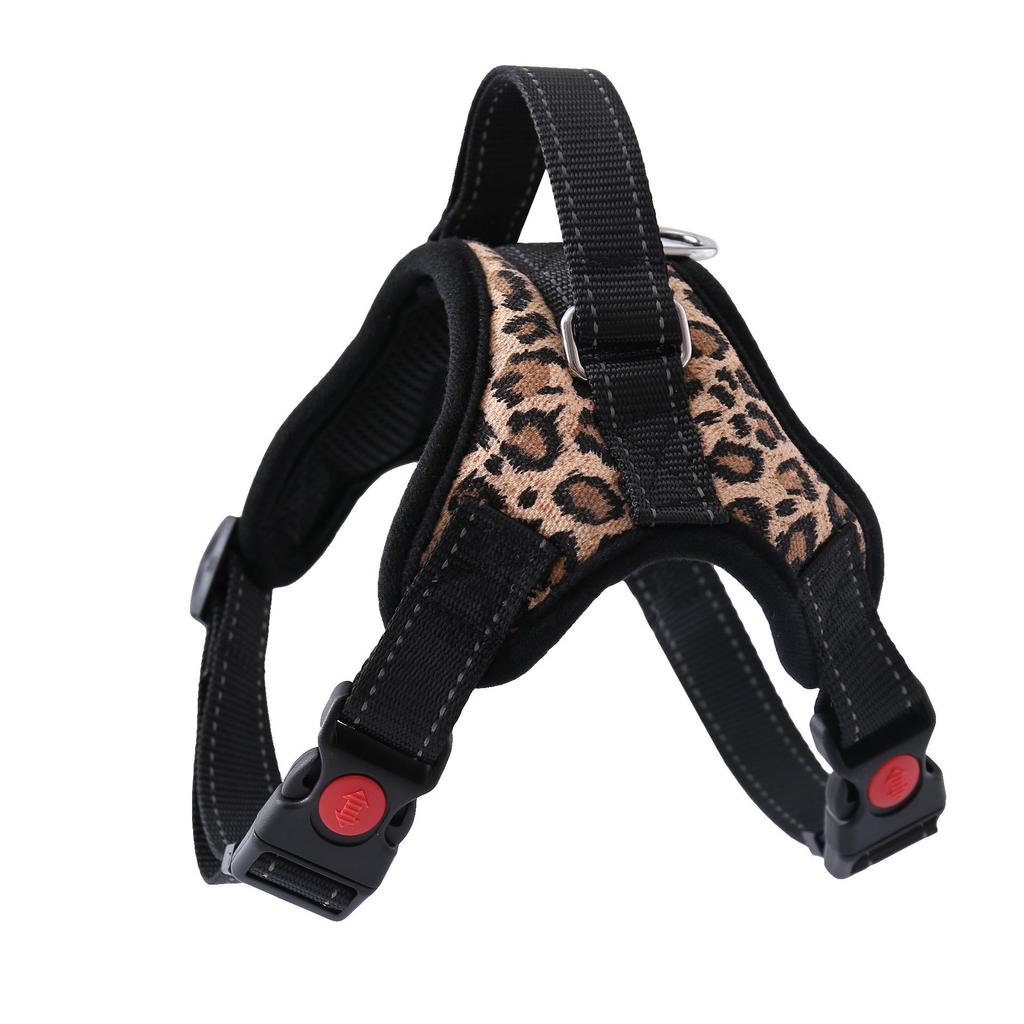 Explosion-Proof Dog Harness: K7 Bone Design with Leash and Chest Support