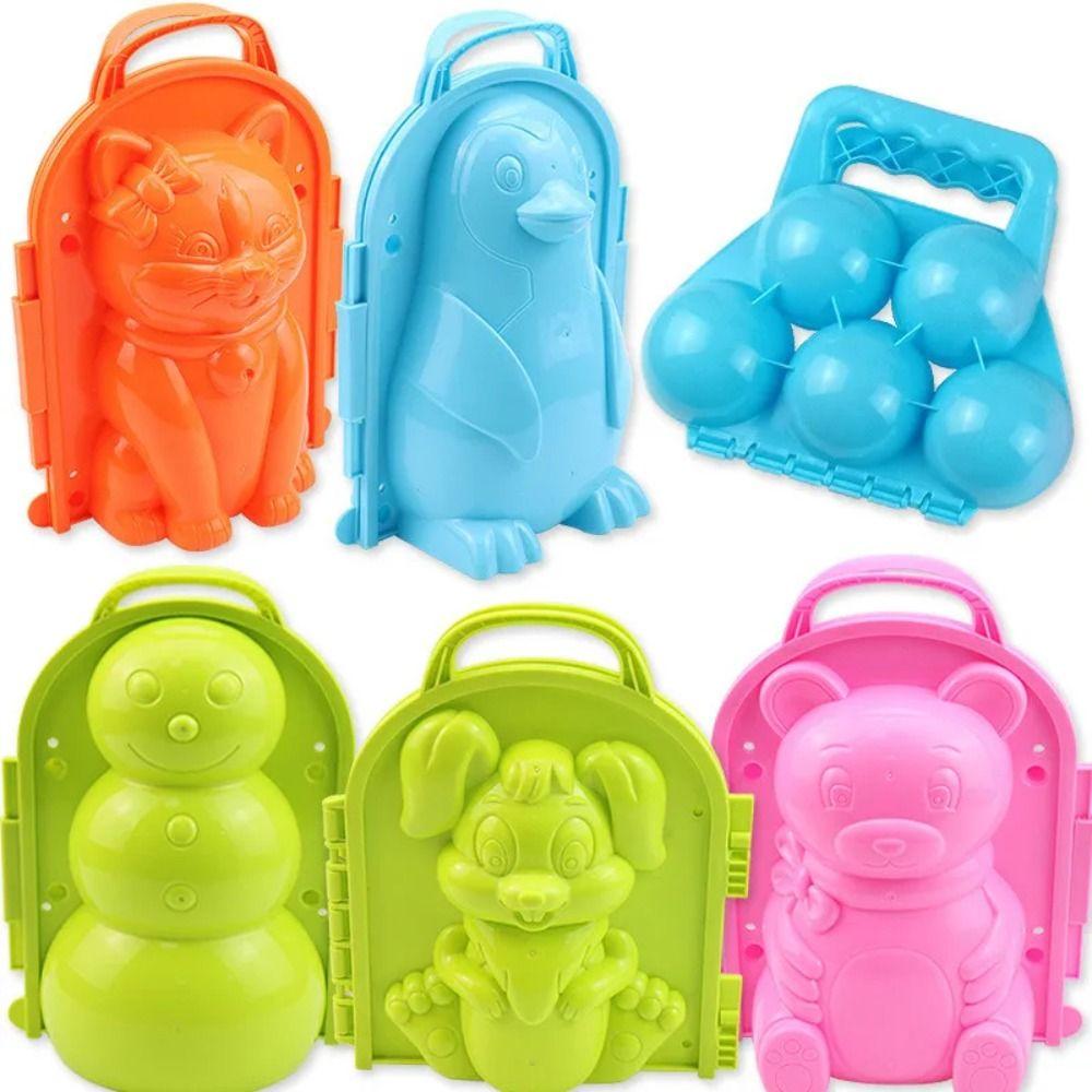 Winter Snow Mold Tongs Snow Mold Snow Sand Clip Mold Funny Snowball Maker  Kid Snowball Fight