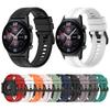 Силиконовый ремешок Регулируемый ремешок для часов Влагостойкий Заменяемый Спортивные ремешки для часов с пряжкой Наручный ремешок для Honor Watch GS3 GS4 Ремешок