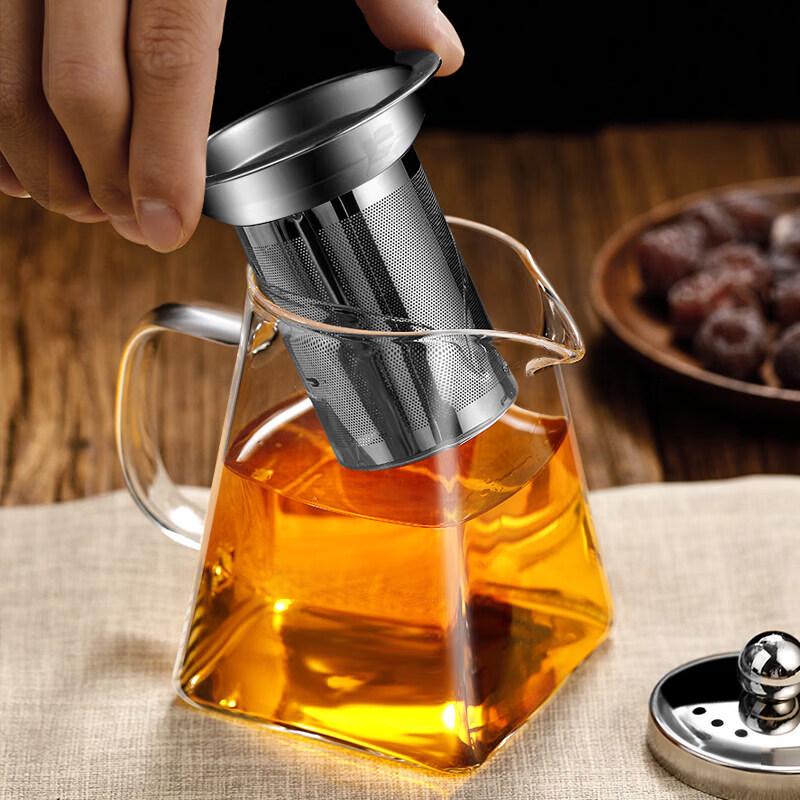 ZISIZ Heat-Resistant Glass Teapot
