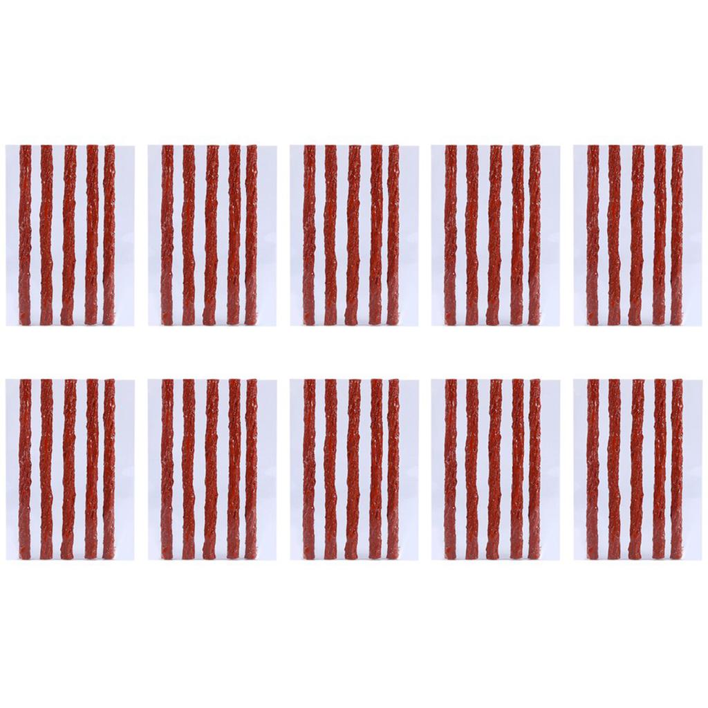 50 шт. бескамерный ремонт шин Скутер Велосипед Автомобиль Мотоцикл Резиновые полоски Набор Заглушка Прокол шины