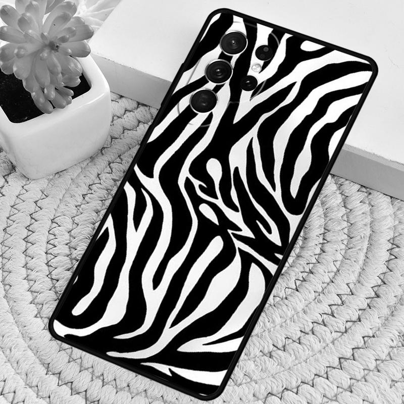 Клипарт с принтом зебры Чехол из ТПУ для телефона Samsung Galaxy note 10 pro S26 S25 S24 S23 S22 Ultra Plus S21 FE S20 Ударопрочный чехол