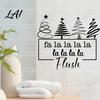 Washable Surface Stickers Christmas Wall Stickers Self-Adhesive Decals for Home Holiday Party Easy Apply Covers Decor Waterproof PVC Art Decor