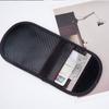 Double Layer Carbon Fiber Texture Leather RFID Blocking Car Key Signal Shielding Bag Key Storage Pouch