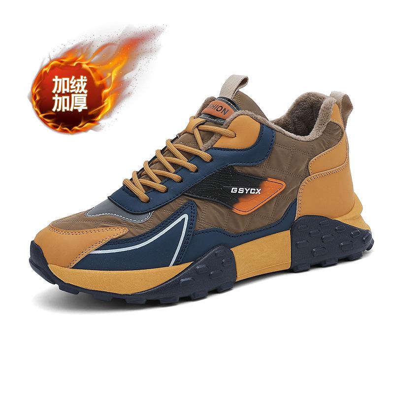 Модные мужские кроссовки класса люкс для бега 2025 Зима Новые повседневные кроссовки Мужская модная массивная обувь Дизайнерская обувь Спортивная обувь