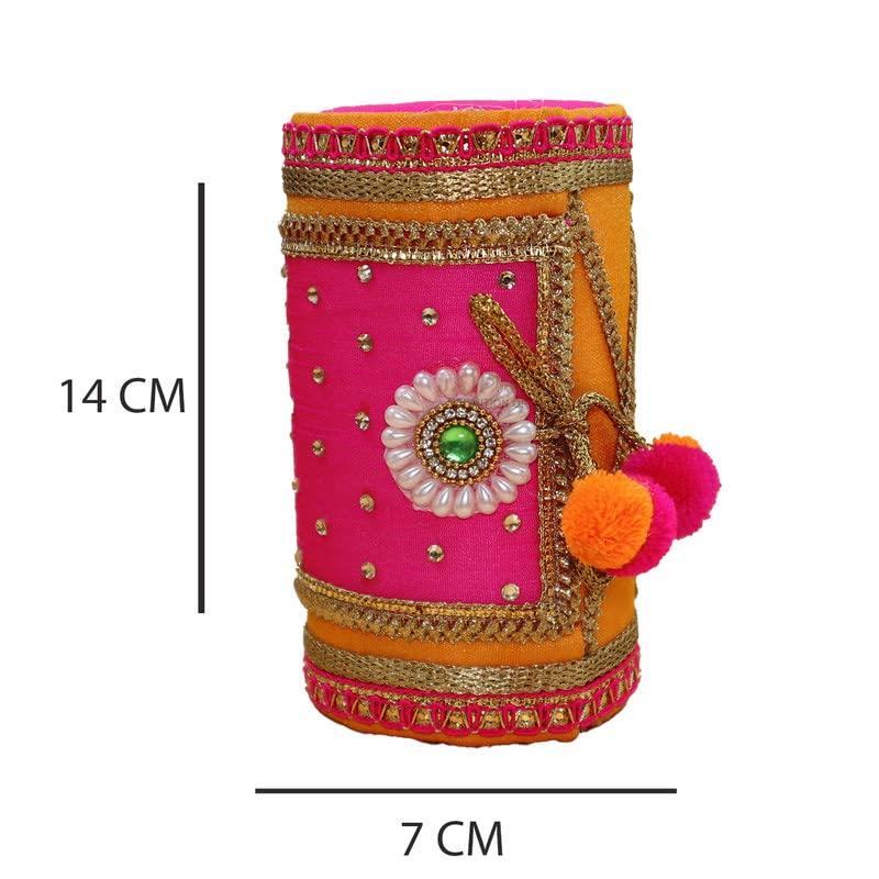 Metal Cash Box with Combination Lock, Money and Coin Organizer for Shop, Office and Home, Red, 20D x 16W x 9H Centimeters