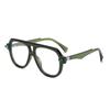 Trend Oversized Pilot Reading Glasses Women Men Luxury Brand Designer Vintage Big Frame Eyeglasses Elegant Green Eyewear Shades