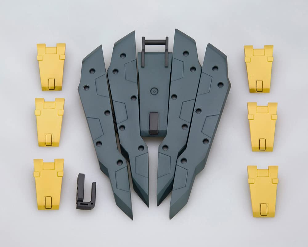 Kotobukiya M.S.G Моделирование Поддержка Товары Оружейный Блок 19 Фристайл Щит, Прибл. 110 мм в длину, пластиковая модель без масштаба