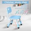 Children's Combined Study Table Plastic Work Table Can Be Raised And Lowered