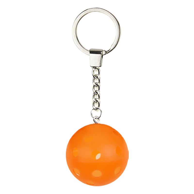 Sport Styles Mini Pickleball Keychain Unisex Metal Pickleball Racket Key Ring Purse Bag Backpack Decor Accessories