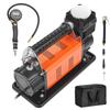 12V Heavy Duty Portable Air Compressor Car Tire Inflator 7.06CFM 150PSI