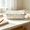 Cotton Pencil Pouch Zipper Pen Bag New Stationery Pouch  School Supplies