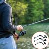 Semi Metal Fishing Reel Handle Grip Replacement Reel Power Handle Knob Rotating Reel Handle Rocker Arm Grip
