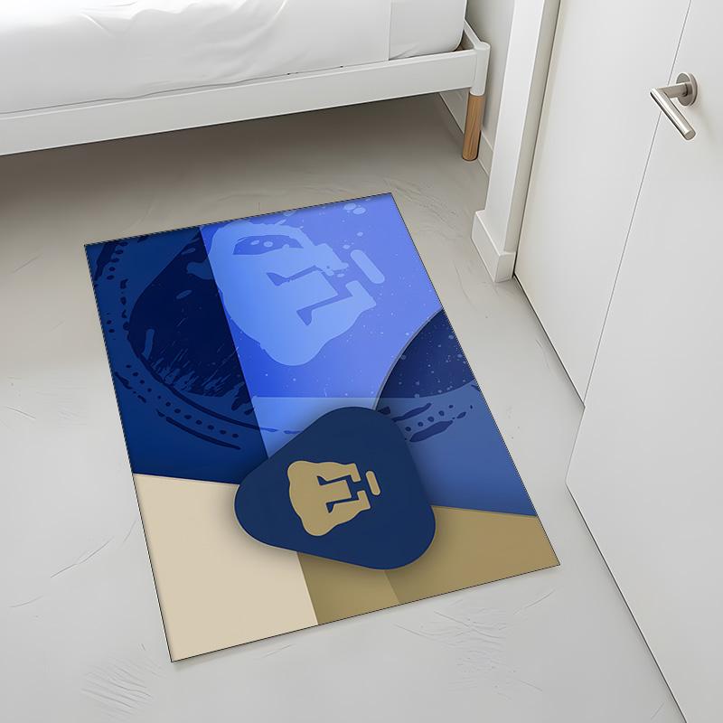 Club Universidad Nacional AC (5) Rug Suitable For Living Rooms Bedrooms Computer Rooms Dining Areas And Placement Under Tables And Chairs Also An Idea